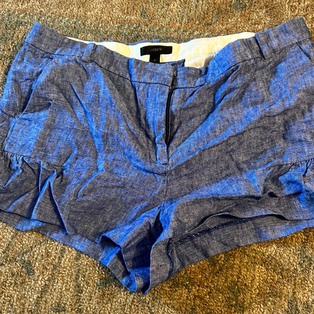 JCrew chambray shorts